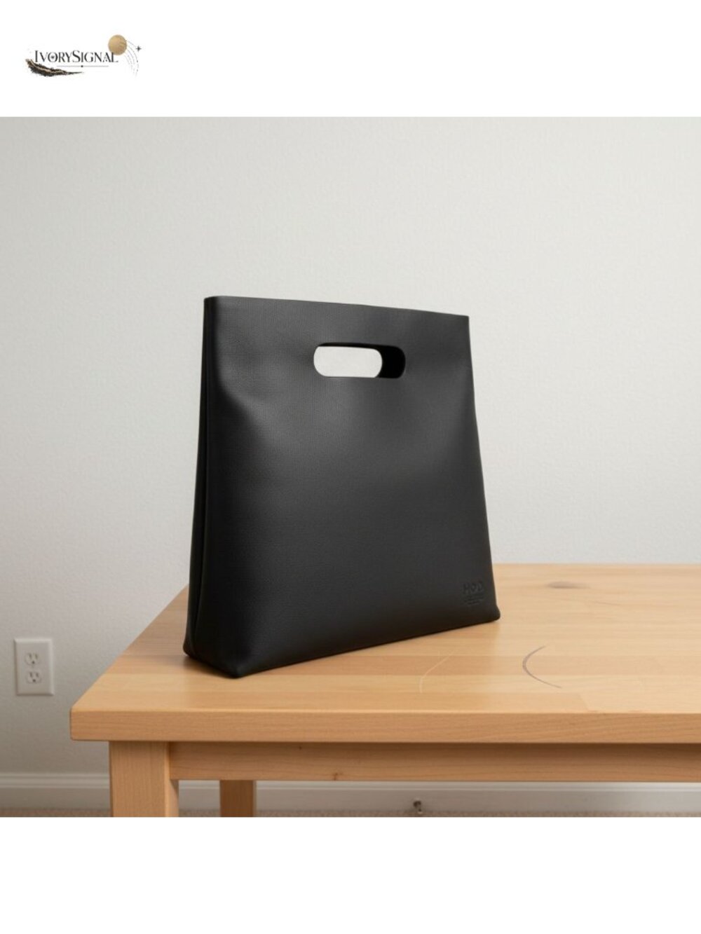 Handmade Full Grain Leather & Sheepskin Tote Bag Handbag